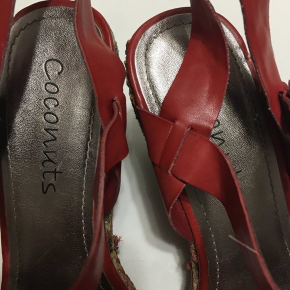 Coconuts Size 10 Wedge Sandals - Picture 6 of 10